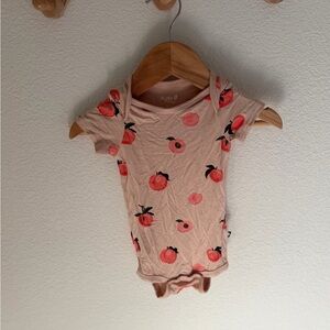 Kyte Baby Bamboo Peach Onesie